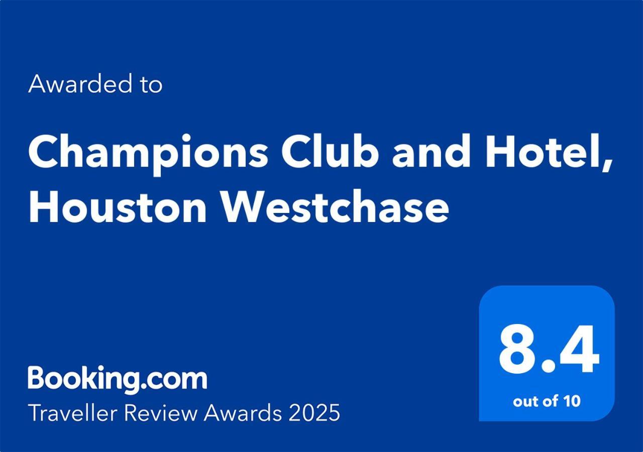 Champions Club And Hotel, Houston Westchase Buitenkant foto